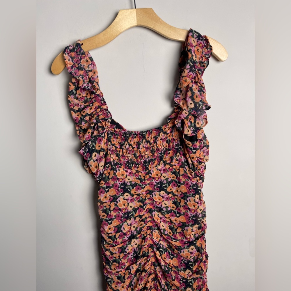 Astr The Label MULTI RUFFLE RUCHED DRESS Size Small NWT - Picture 11 of 12